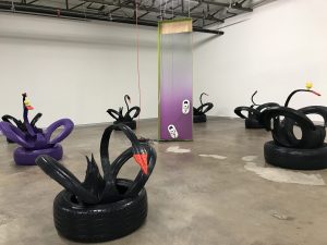 Architect/artist/designer Harry Nuriev’s “6 Fears” installation  at the Dallas Contemporary, completed the museum’s trifecta unveiling during Fair week.