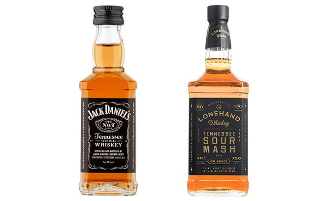 Jack Daniel's claims that a Dallas brand is copying its iconic bottles. 