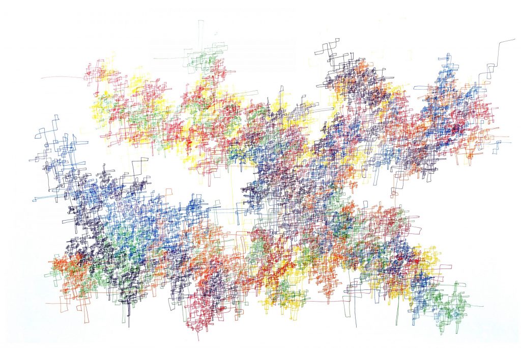 John Hovig's "Tangent," 2018 (The Silos, Studio 106)