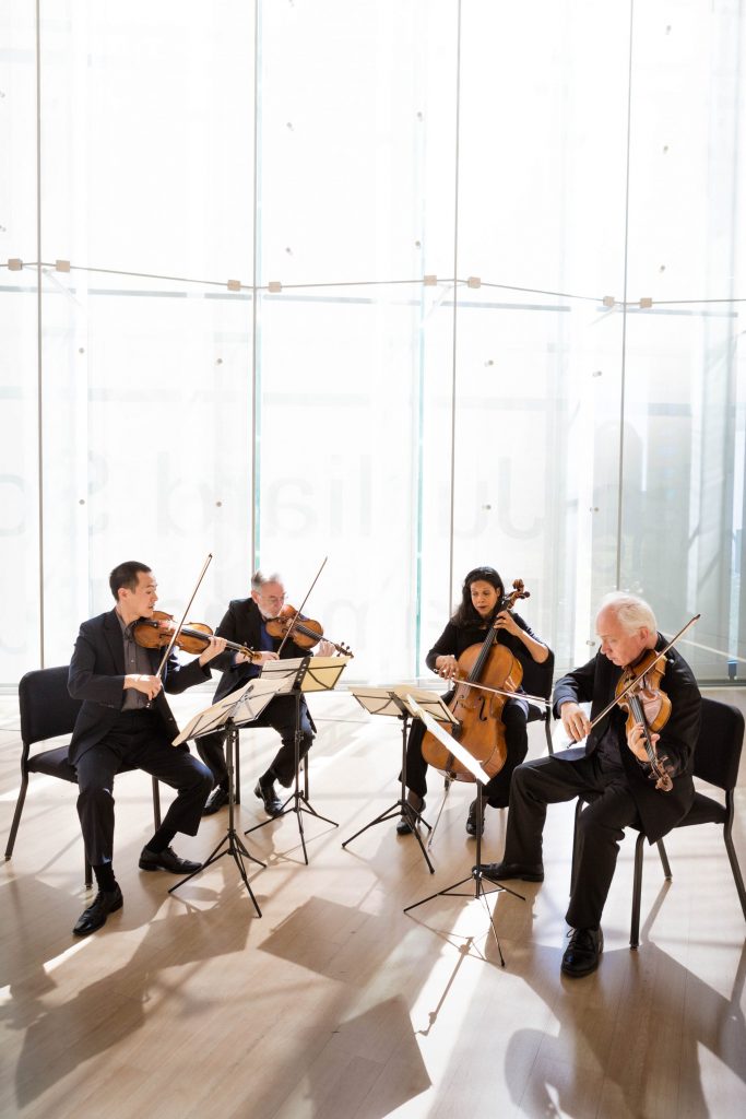 Juilliard String Quartet will be at the Hobby Center Friday, April 6. (Photo Simon Powis)