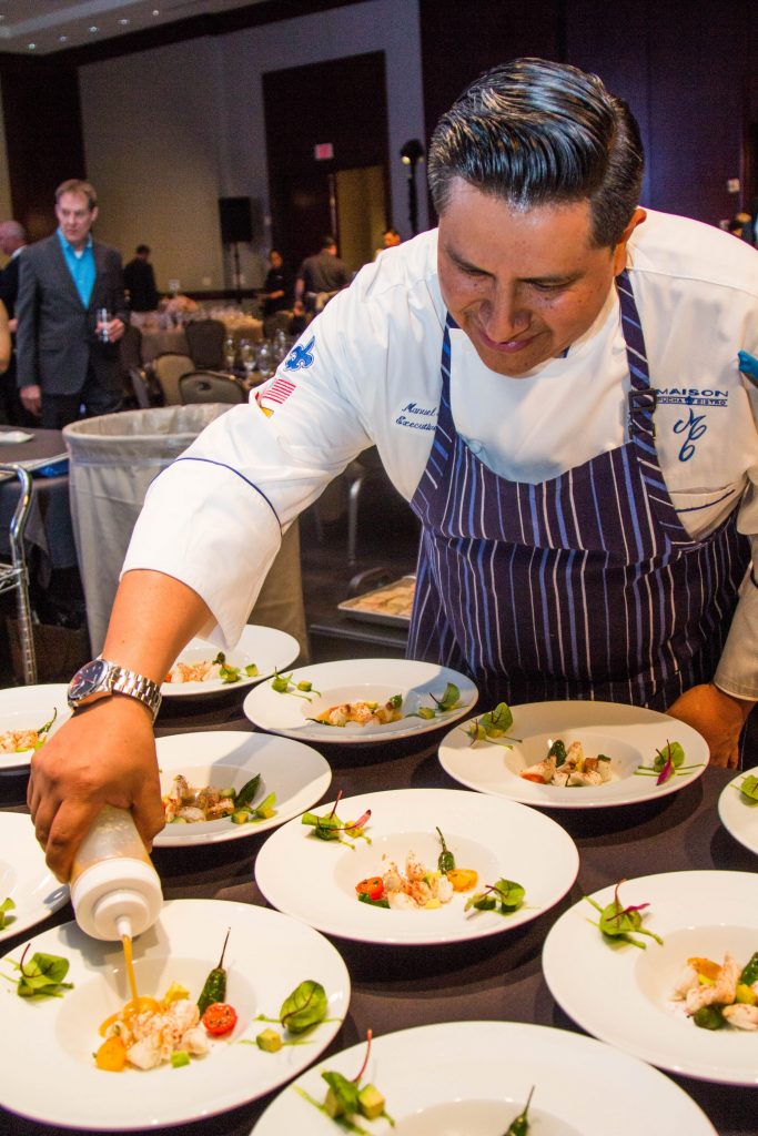 Bon Vivant dinner at the Royal Sonesta