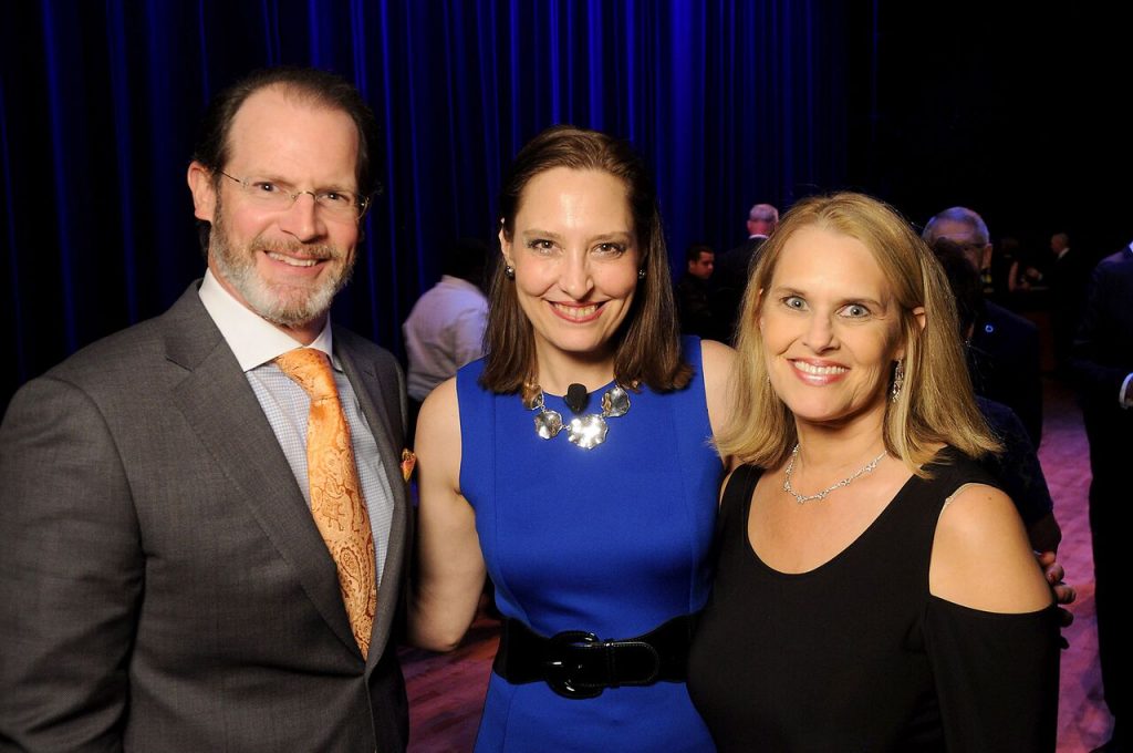 Mace Meeks, Author "CK" Kerley, and Melanie Meeks (Photo by Dave Rossman.)