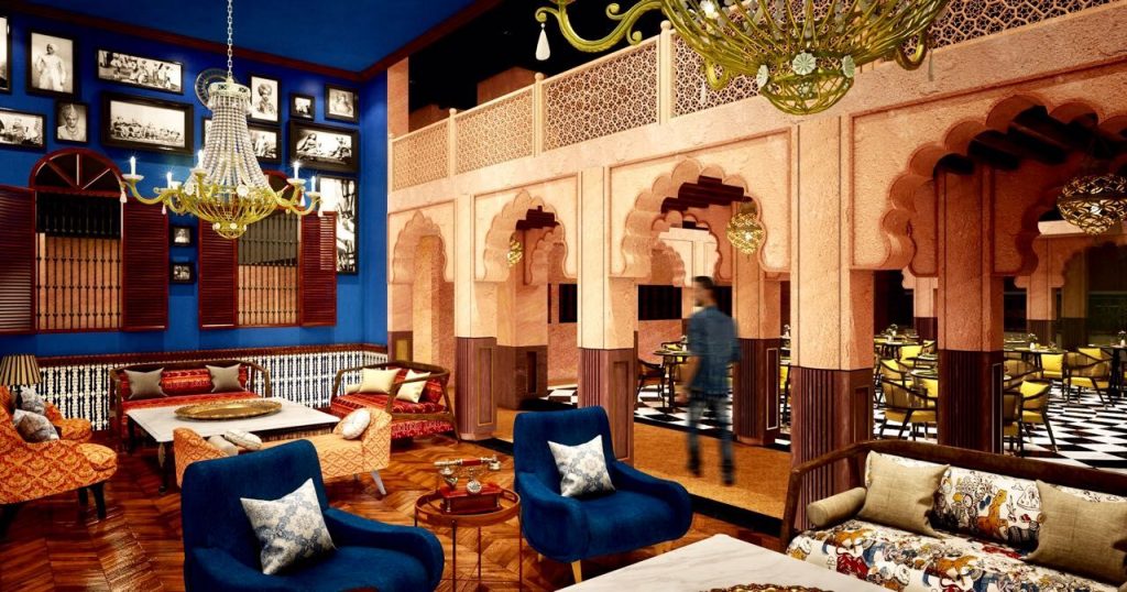 Musaafer will be on the second floor of the new Galleria wing, in the former Saks Fifth Avenue. 