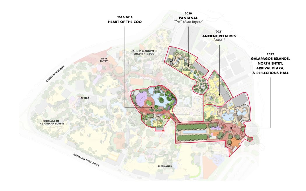 Houston Zoo Map.pdf Mammoth, Record $50 Million Gift Gets a Major Houston Zoo Renovation ...