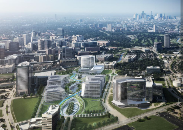 The new biomedical research nexus will cover 30 acres. 