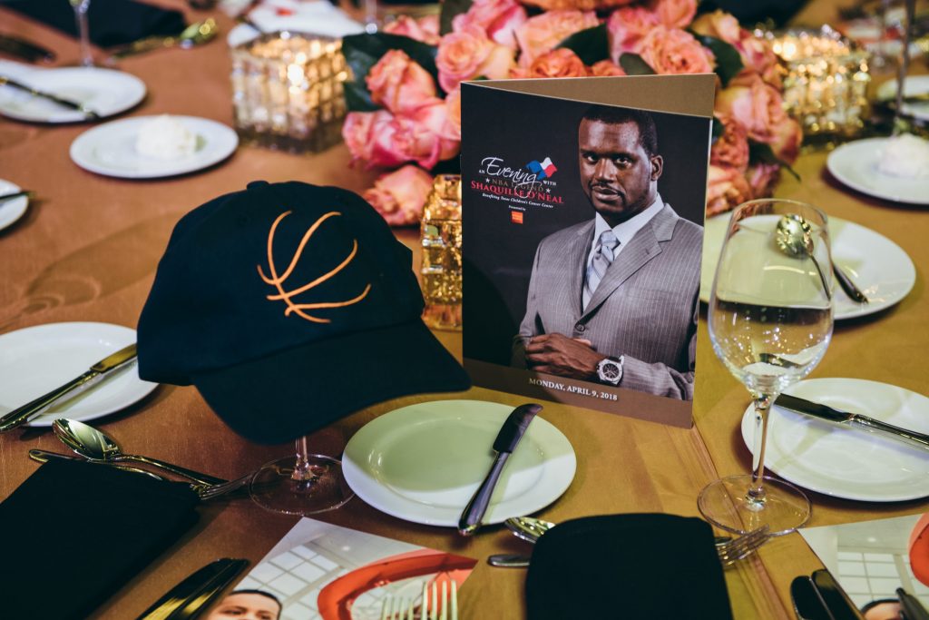 Texas Children's Cancer Center Hospital Living Legend dinner