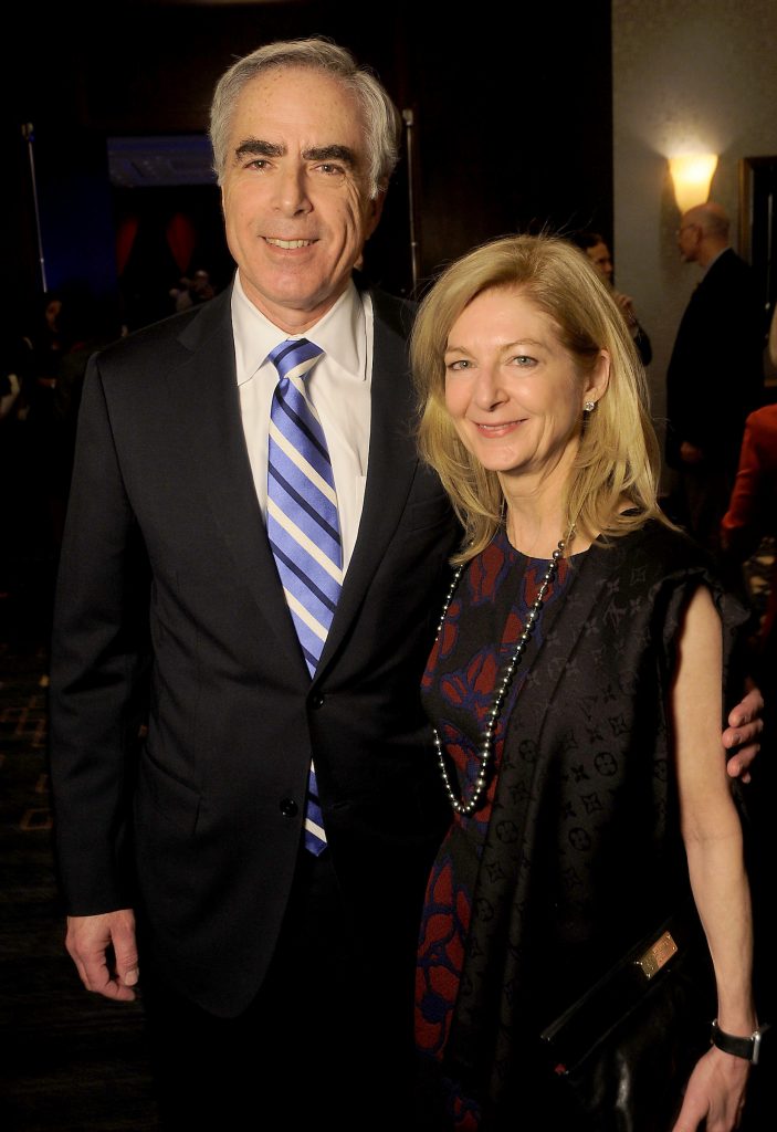 Ann and Karl Stern at the Teach For America "Realizing One Day" 2018 Benefit Dinner at the Royal Sonesta Hotel Thursday March 29,2018. (Dave Rossman Photo)