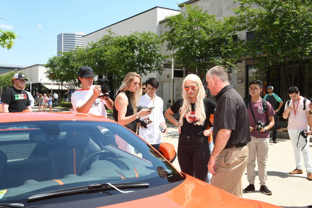 Inaugural Houston Heels & Horsepower event at River Oaks District