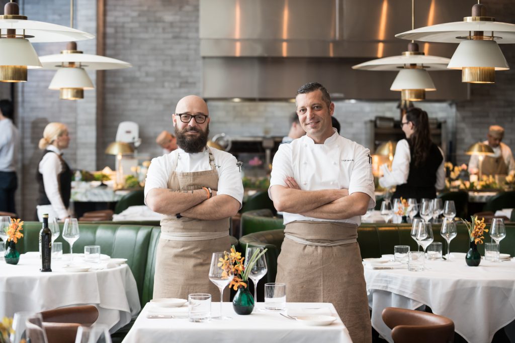 d.ream Corporate Chef Mert Seran, Da Mario Executive Chef Luigi Iannuario. Photo Manny Rodriguez. 