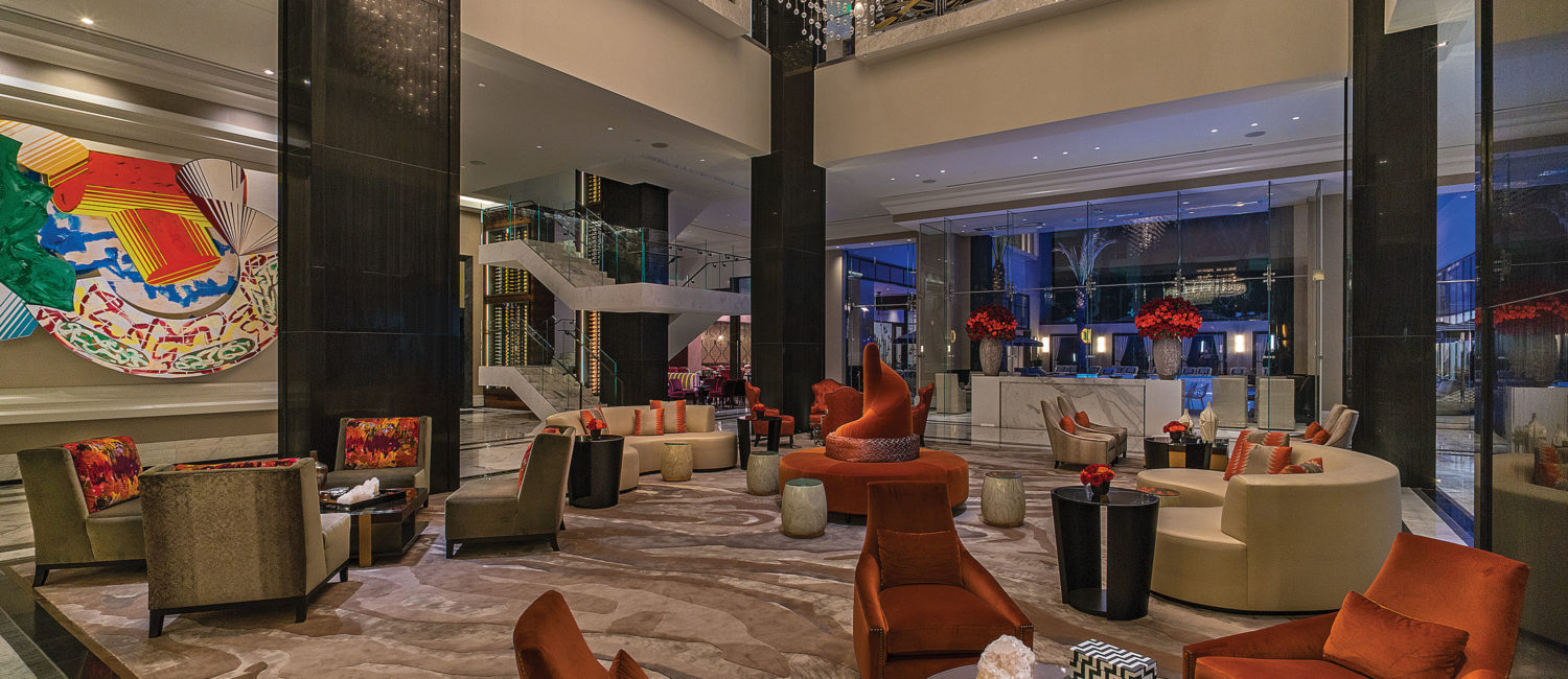 Post Oak Hotel lounge