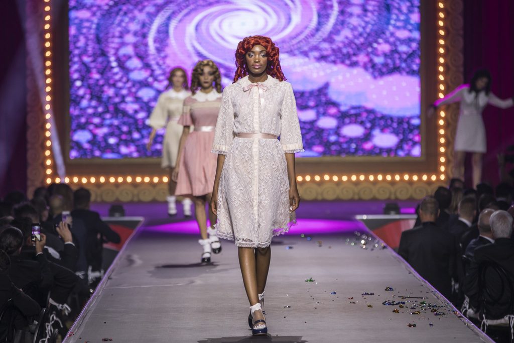 Models on the runway at DIFFA