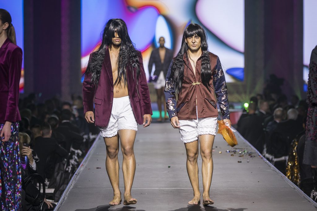 Models on the runway at DIFFA