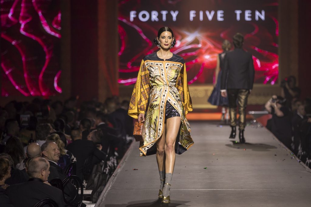 Models on the runway at DIFFA