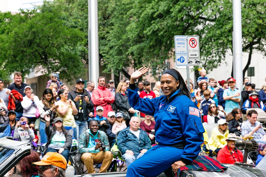 Grand marshal and NASA astronaut Dr. Jeanette Epps
