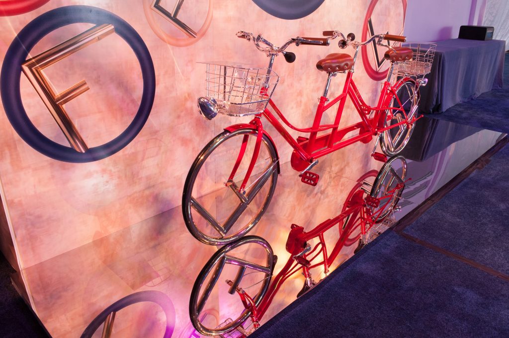 Fendi sponsored a fun photo booth. 