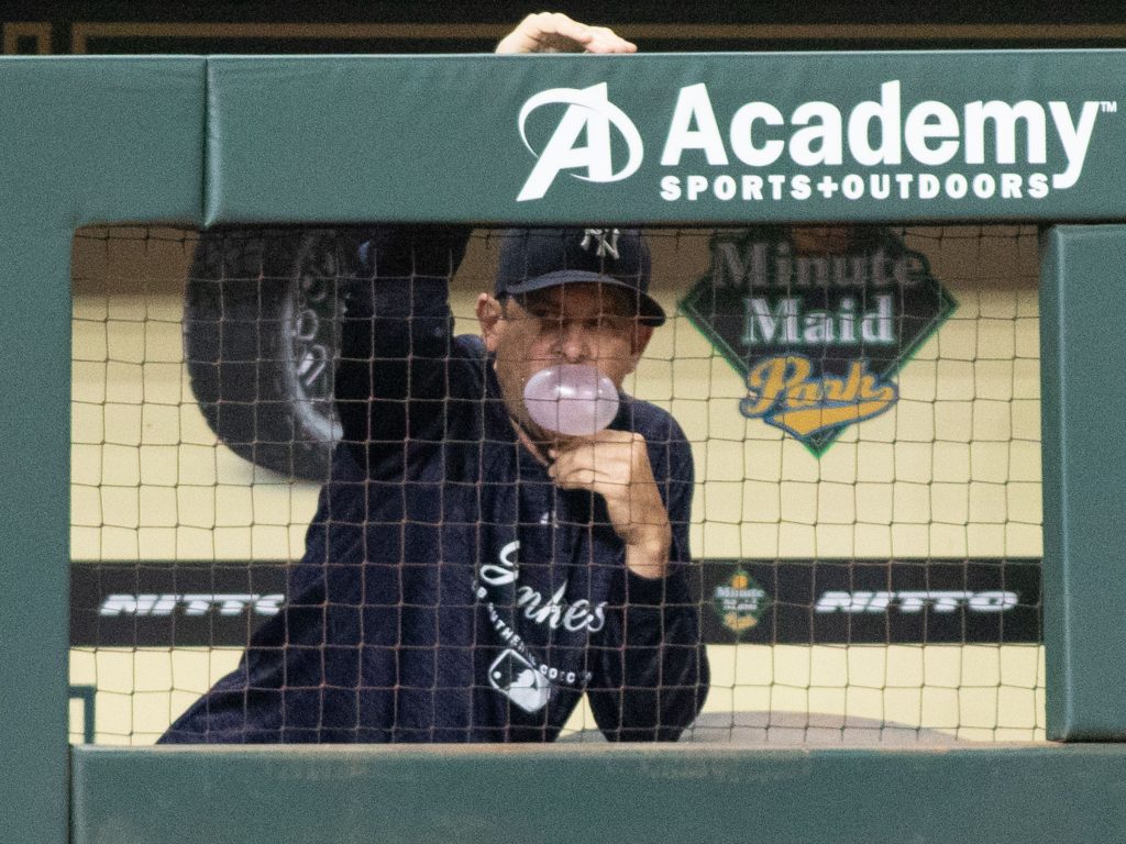 Yankees manager Aaron Boone knows how to blow off New York drama.