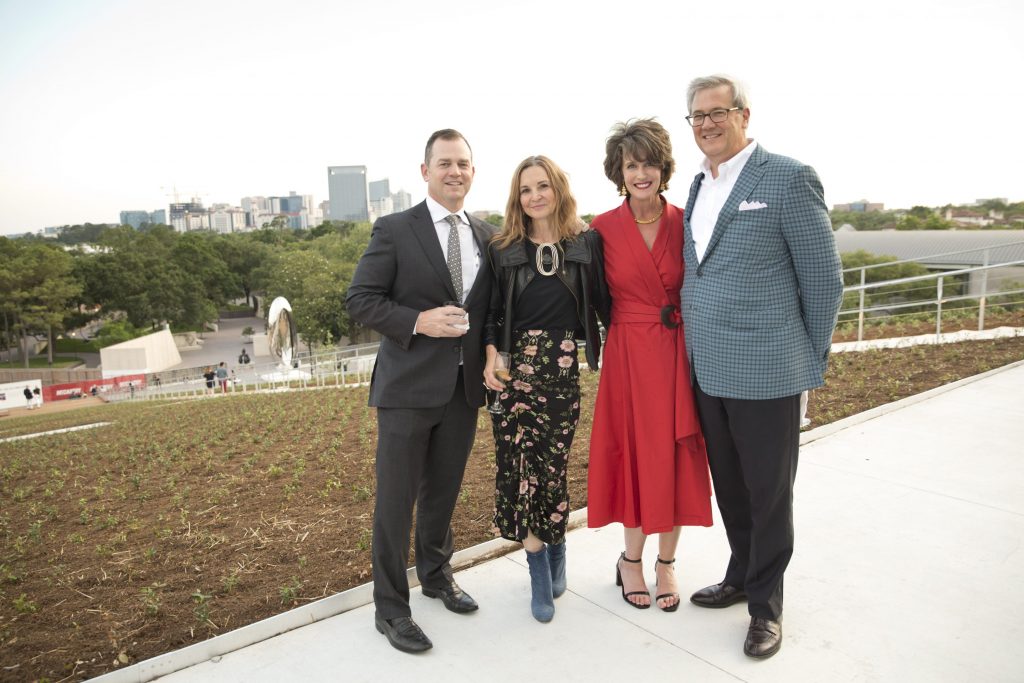 BBVA Compass Glassell School Roof Garden party