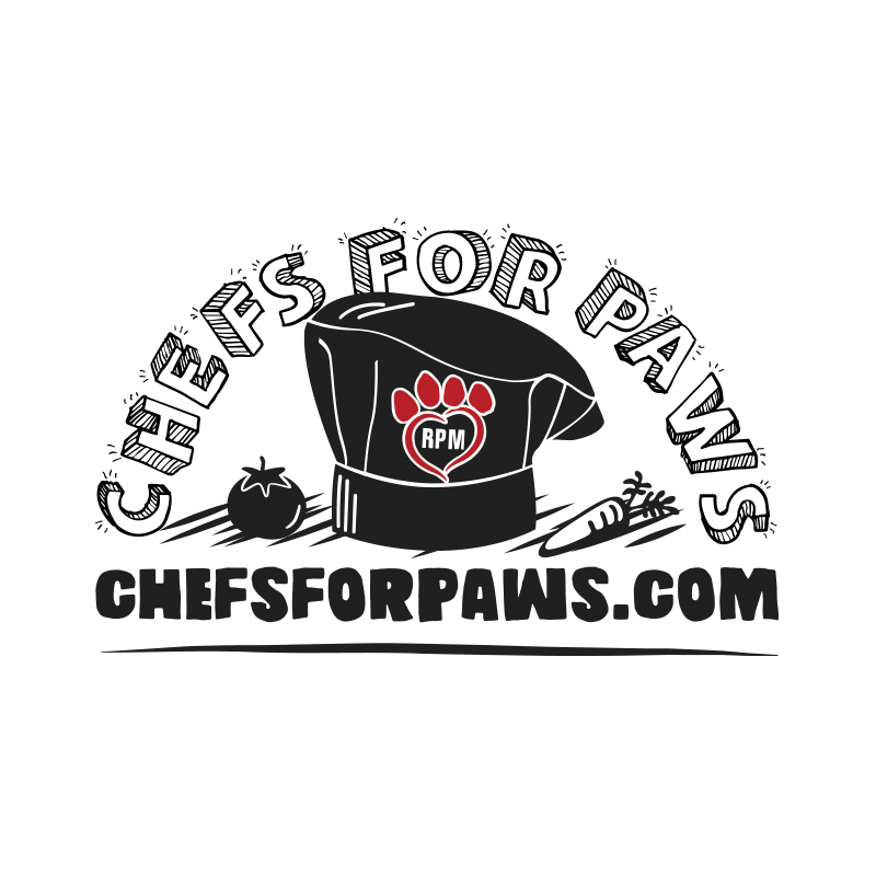 Chefs for Paws' logo