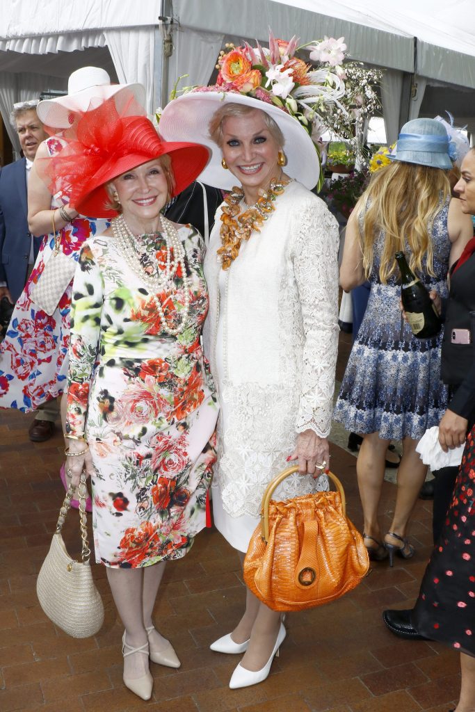 Kay Hammond, Carmaleta Whiteley Felton, 2012 Mad Hatter’s Tea co-chair Carmaleta  