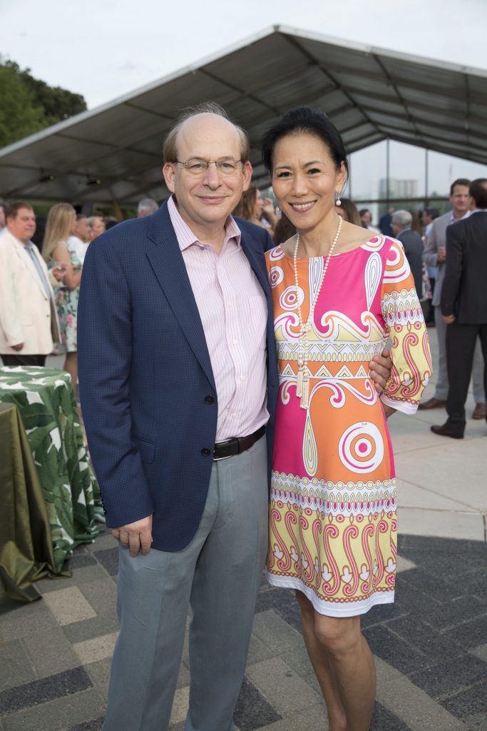 Hermann Park Conservancy dinner in the park