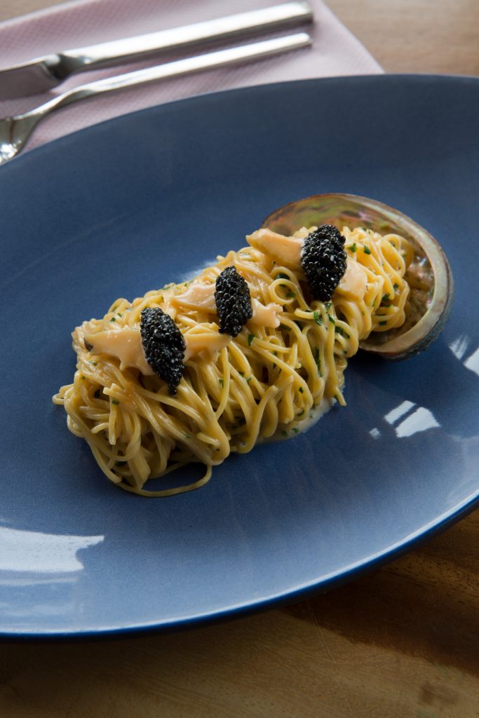 Seafood pastas like Hawaiian Abalone Spaghetti are off the charts. 