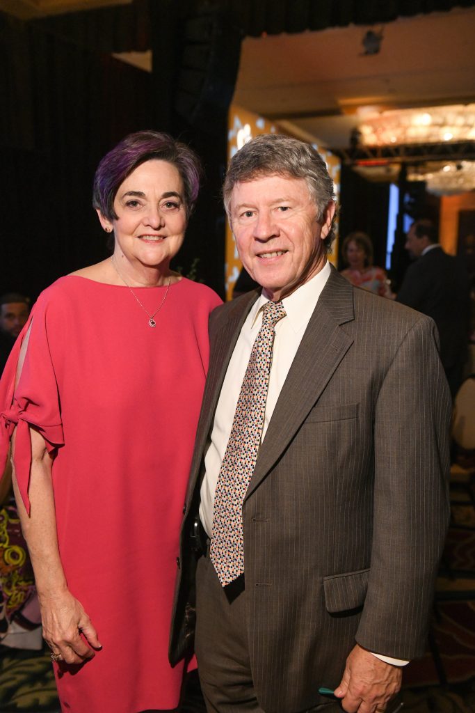 Gwen & Harris County Judge Ed Emmett.