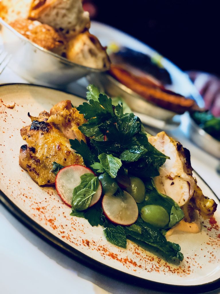 Dinner at Soho House, where Harry and Meghan met.