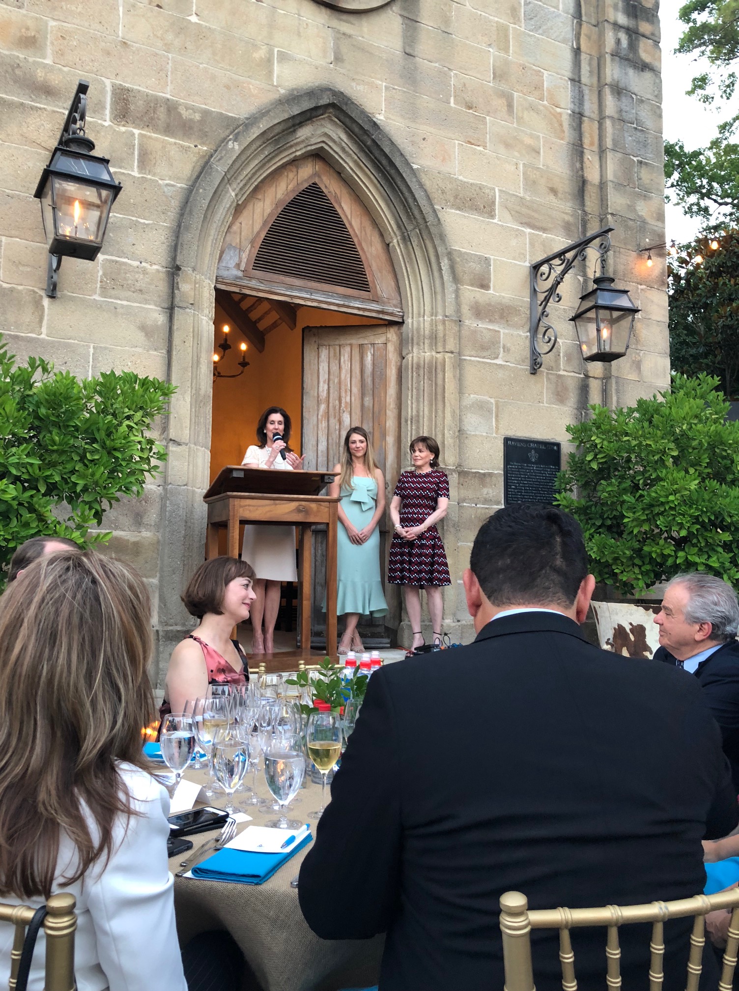 River Oaks' French Chapel Mansion Inspires an Out of This World Evening