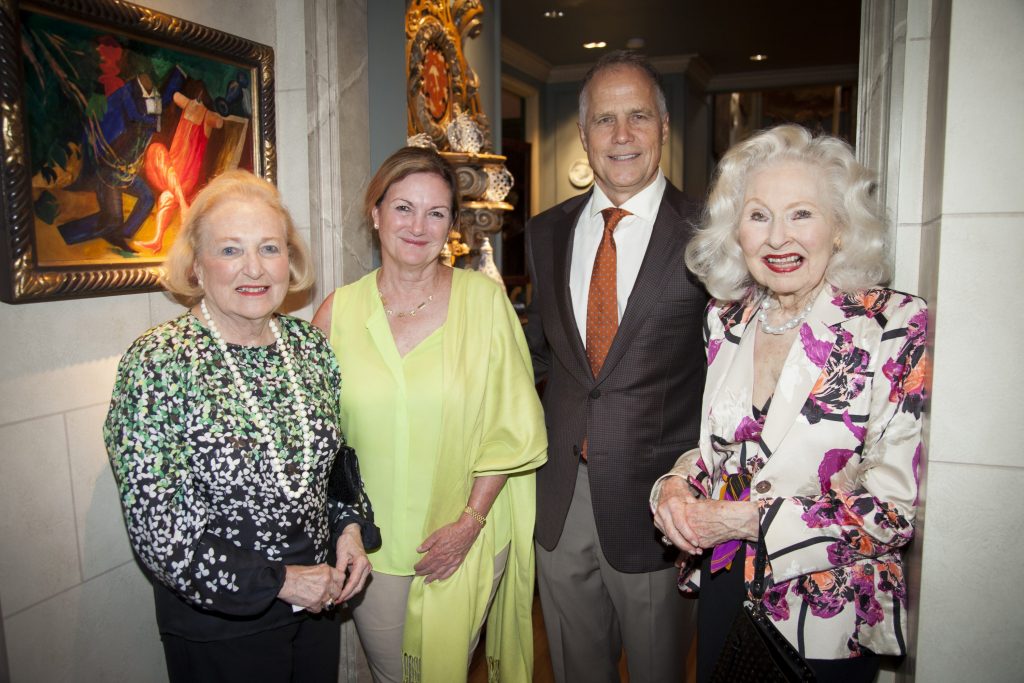Margot Perot, Mary McDermott Cook, Dan Patterson, Nancy Shutt