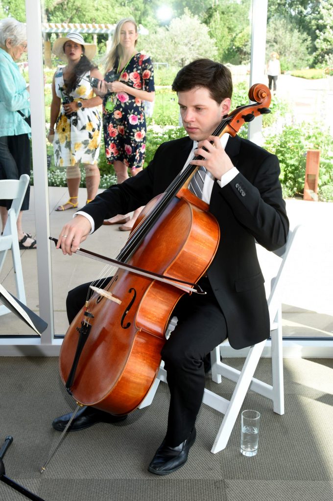 Isaiah Pennington with Bridge the Gap chamber players