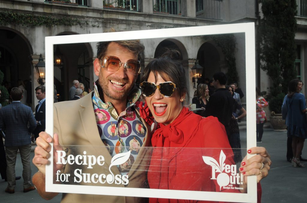 Recipe for Success dinner at home of Lisa and Michael Holthouse