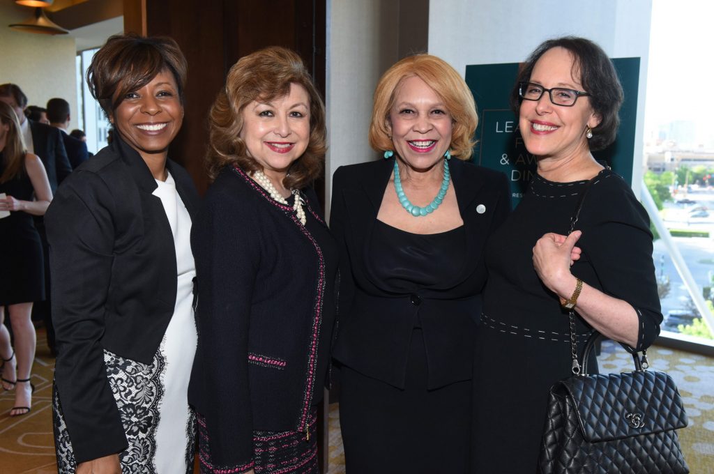Shawn Wills, Regina Montoya, State Rep. Helen Giddings, Ann Margolin