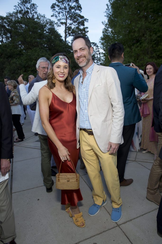 Hermann Park Conservancy dinner in the park