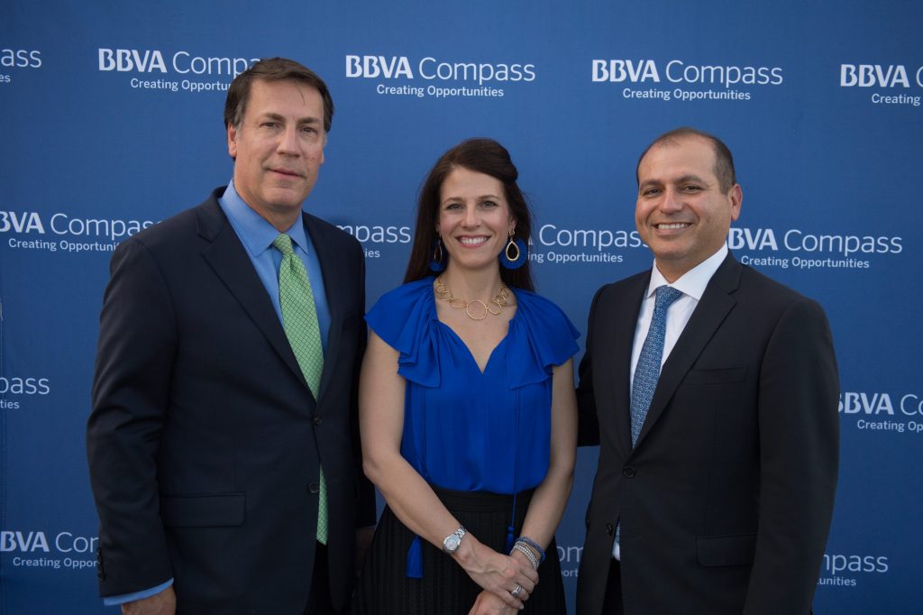 BBVA Compass Glassell School Roof Garden party