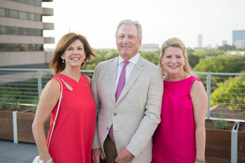 BBVA Compass Glassell School Roof Garden party