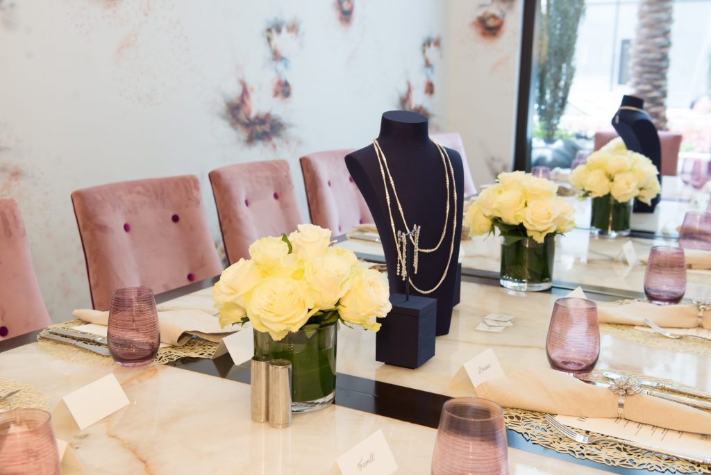 De Beers luncheon at The Post Oak Hotel's Bloom & Bee