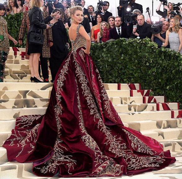 Blake Lively at Met Gala 2018