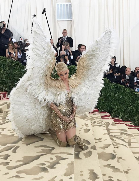 Katy Perry at Met Gala.
