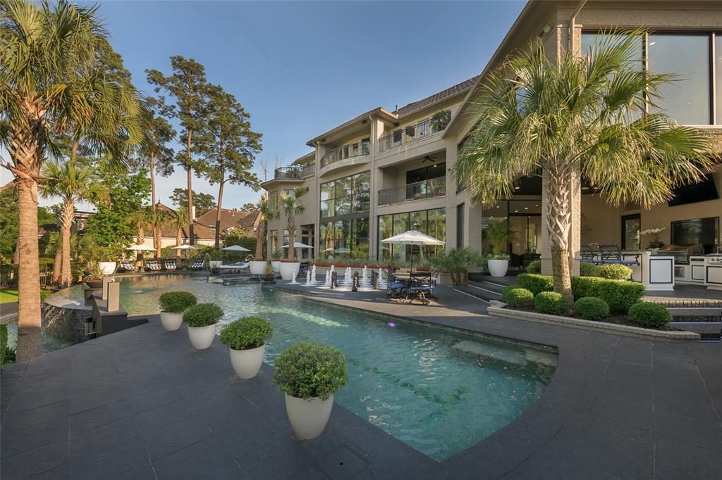 The lap pool is a particularly attractive amenity. 