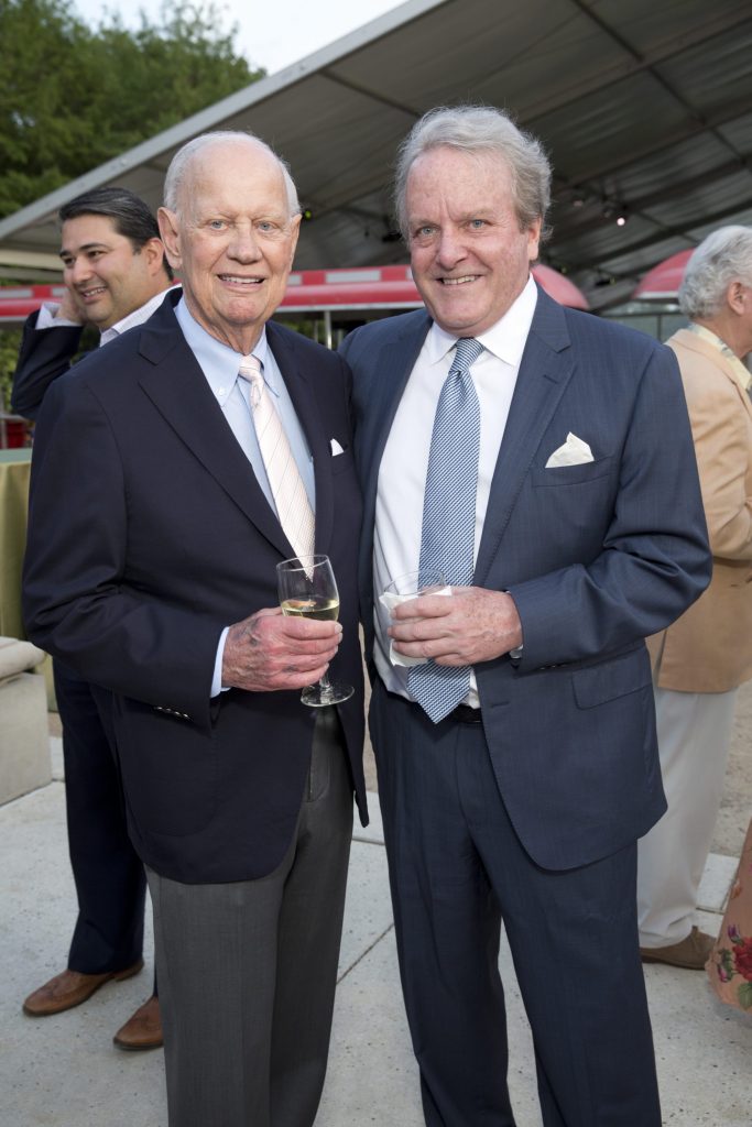 Hermann Park Conservancy dinner in the park