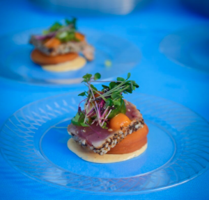 Wine and Food event food