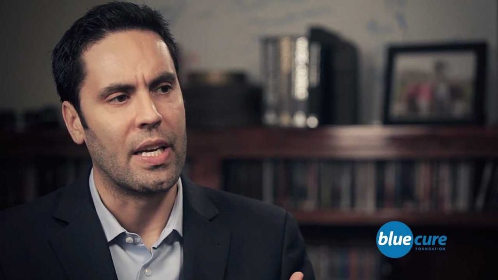 Blue Cure's Gabe Canales is a fierce advocate in his own right.