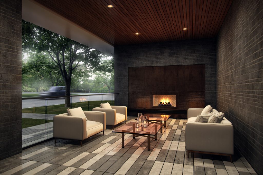 Giorgetti Houston's lobby will help give it a sense of neighborhood.