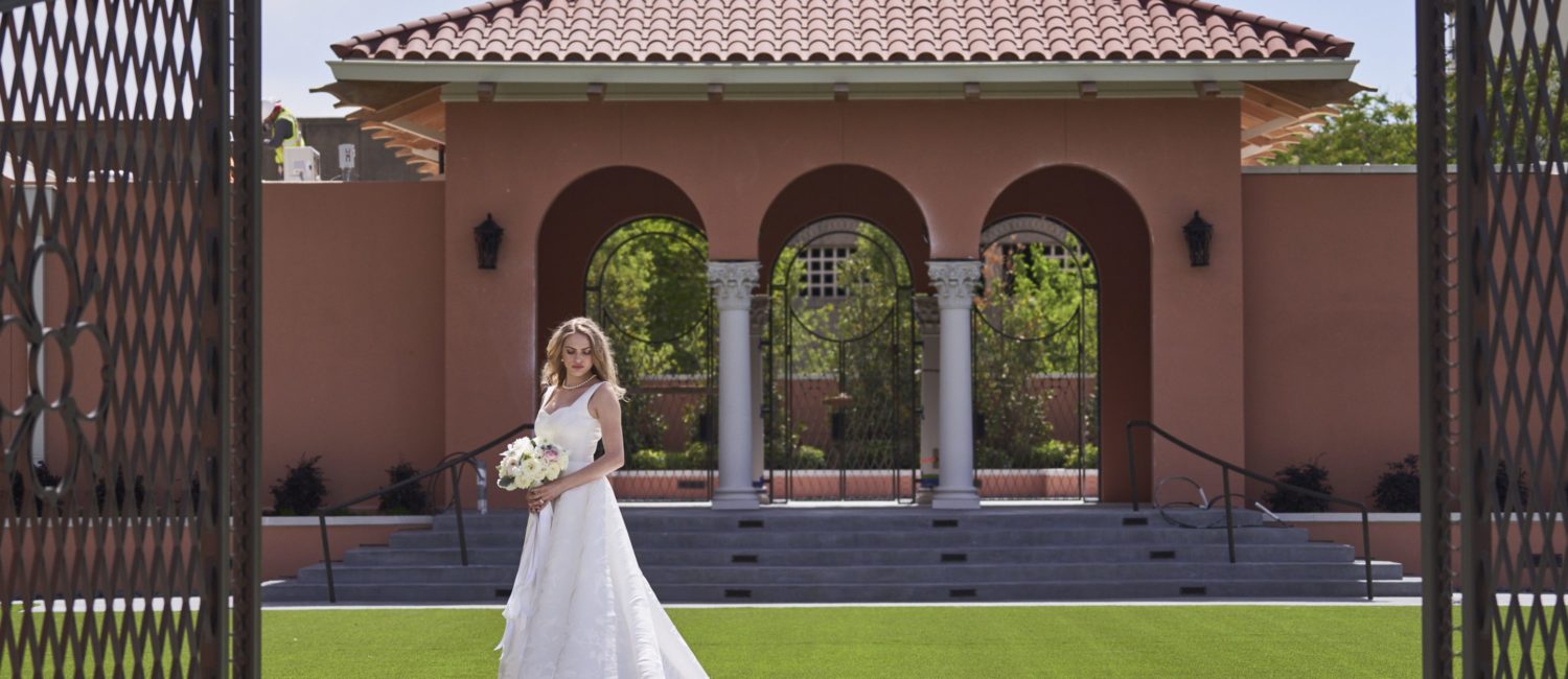 The Rosewood Mansion's new lawn and private garden