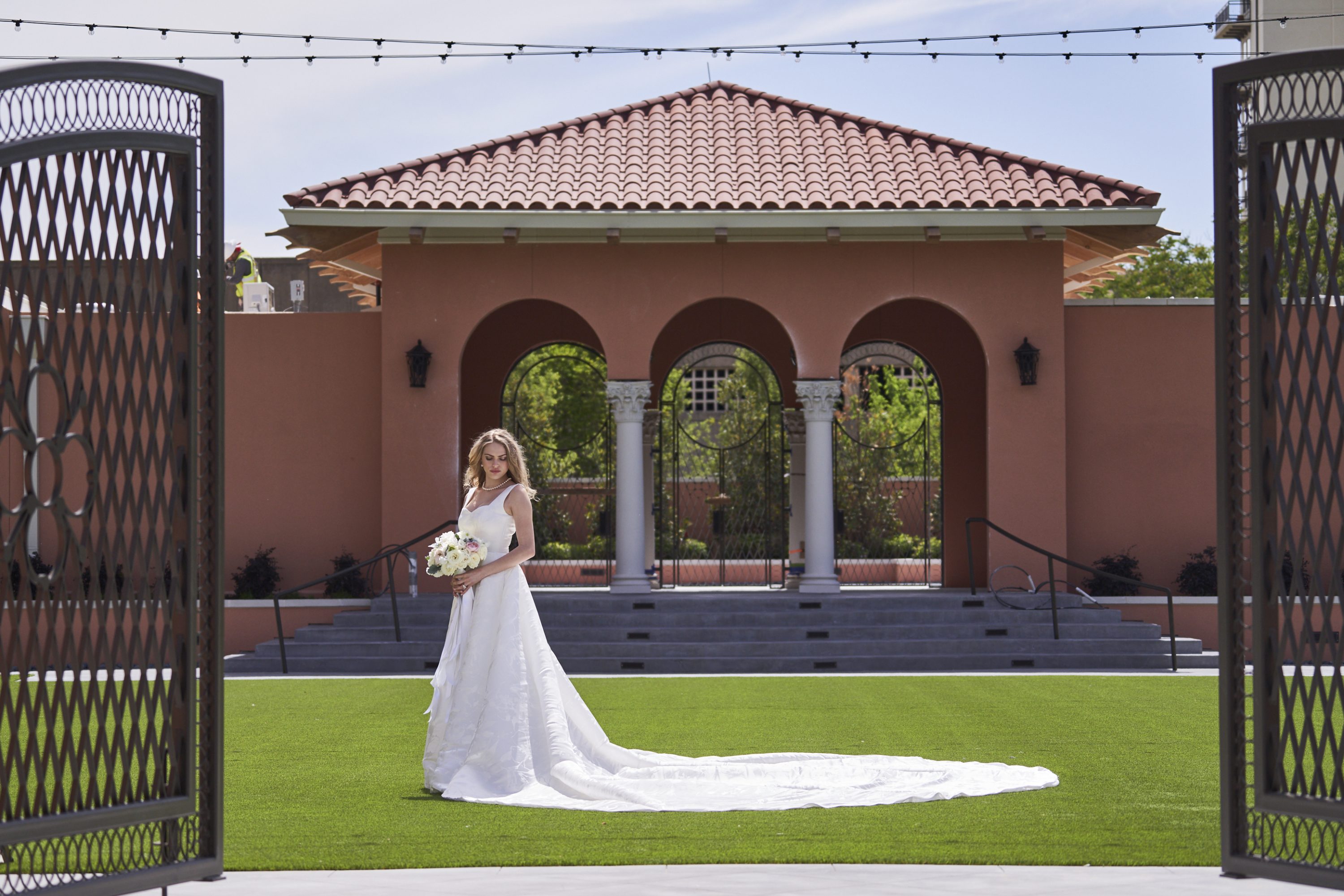 The Rosewood Mansion's new lawn and private garden