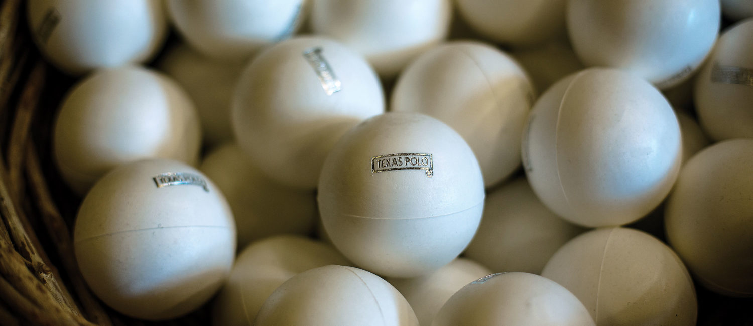 Texas polo balls