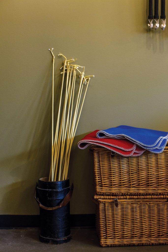 Texas Polo whips made in England. Photo by Lauren Withrow