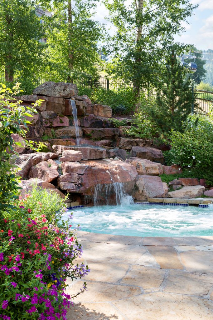 Who doesn't want their own waterfall in Beaver Creek?