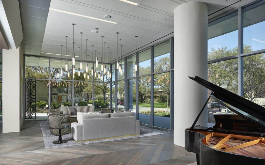 Kirby Collection's lobby brings a sense of arrival. (Photo VJ Aripe.)