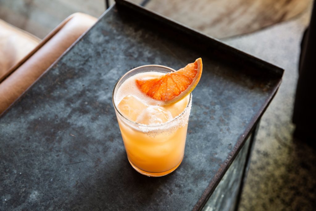 Night Heron's Salty Dog packs a Houston happy hour punch. (Photo by Julie Soefer.)